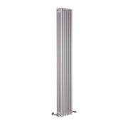 Milano Windsor - Vertical Four Column White Traditional Cast Iron Style Radiator - 1800mm x 290mm