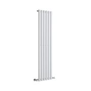 Milano Aruba - Modern White Vertical Designer Radiator 1400mm x 354mm (Single Panel)