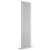 Milano Windsor - Vertical Triple Column White Traditional Cast Iron Style Radiator - 1800mm x 470mm