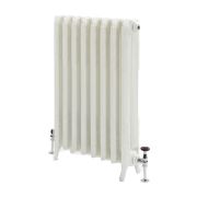 Milano Beatrix - Cast Iron Radiator - 510mm Tall - Porcelain White - Multiple Sizes Available