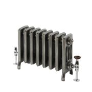 Milano Isabel - 4 Column Cast Iron Radiator - 357mm Tall - Full Polish - Multiple Sizes Available