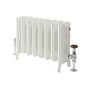 Milano Isabel - Cast Iron Radiator - 357mm Tall - Porcelain White - Multiple Sizes Available