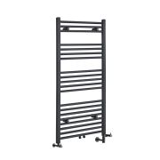 Milano Neva - Anthracite Dual Fuel Heated Towel Rail 1188mm x 600mm