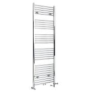 Milano Neva - Chrome Dual Fuel Heated Towel Rail 1785mm x 600mm