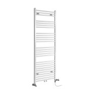 Milano Neva Dual Fuel - White Heated Towel Rail - Choice of Size