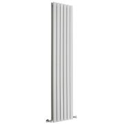 Milano Alpha - White Vertical Flat Panel Designer Radiator - Choice of Size