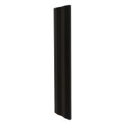 Milano x ECOSO Aruba - Electric Black Vertical Designer Radiator ...
