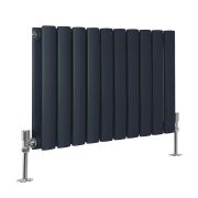 Milano Aruba - Horizontal Designer Radiator - Choice of Classic Colours and Sizes