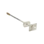 Milano - Cast Iron Radiator Straight Wall Stay - Antique White