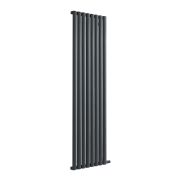 ECOSO Aruba Ardus - Anthracite Dry Heat 1200W Vertical Electric Designer Radiator - 1784mm x 472mm - Choice of Wi-Fi Thermostat