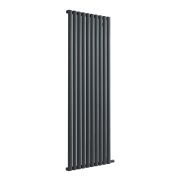ECOSO Aruba Ardus - Anthracite Dry Heat 1500W Vertical Electric Designer Radiator - 1784mm x 590mm - Choice of Wi-Fi Thermostat