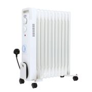 ECOSO Finn - Electric Portable Modern Oil Filled Radiator - Choice of Wattage and Finish