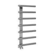 Milano Ivor - Designer Mirror Polished Heated Towel Rail - 1000mm x 500mm