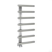 Milano Ivor - Designer Satin Polished Heated Towel Rail - 1000mm x 500mm