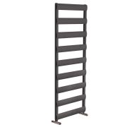 Milano Passo - Anthracite Aluminium Designer Towel Rail - Choice of Size