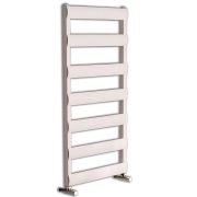 Milano Passo - White Aluminium Designer Towel Rail 1190mm x 500mm
