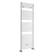 Milano Arno - White Bar on Bar Heated Towel Rail - Choice of Size