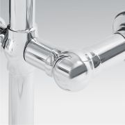 Milano - Traditional Chrome Heating Element Cable Masking Cover