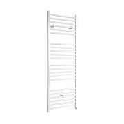 Milano Ive Electric - Straight White Heated Towel Rail 1600mm x 500mm