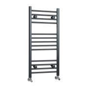 Milano Ive - Carbon Grey Straight Heated Towel Rail - Choice of Size