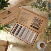 Milano - Coloured Radiator Sample Box - A Selection of Grey Finishes