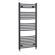 Milano Select - Anthracite Heated Towel Rail 1150mm x 500mm