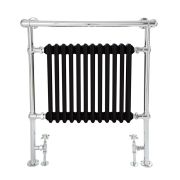 Milano Elizabeth - Traditional Heated Towel Rail (With Overhanging Rail) - Choice of Size and Finish
