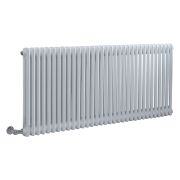 Milano Windsor - White Traditional Horizontal Electric Double Column Radiator - 600mm x 1505mm - Choice of Wi-Fi Thermostat