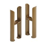 Milano Windsor - Traditional 2 Column Windsor Radiator Feet - Metallic Bronze