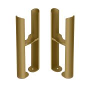 Milano Windsor - Traditional 2 Column Windsor Radiator Feet - Natural Brass