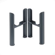 Milano Windsor - Traditional 4 Column Windsor Radiator Feet - Anthracite