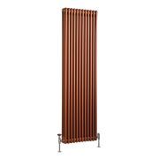 Milano Windsor - Metallic Copper Vertical Traditional Column Radiator (Triple Column) - Choice of Size
