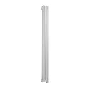 Milano Windsor - 1800mm White Traditional Vertical Electric Triple Column Radiator - Choice of Size and Wi-Fi Thermostat