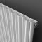 Carisa Pipette - Aluminium Vertical Designer Radiator - Single Panel - Choice of Finish