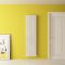 Carisa Pipette - Aluminium Vertical Designer Radiator - Single Panel - Choice of Finish