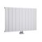 Milano Skye - Aluminium White Horizontal Designer Radiator 600mm x 945mm