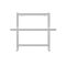 Carisa Ajax - Aluminium Heated Towel Rail - 450mm x 600mm - White