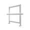 Carisa Ajax - Aluminium Heated Towel Rail - 450mm x 600mm - White