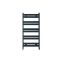 Carisa Soleil - Aluminium Heated Towel Rail - Choice of Finish