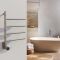 Carisa Neo - Stainless Steel Electric Heated Towel Rail - 580mm x 410mm - Choice of Finish
