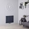 Milano Skye - Aluminium Anthracite Horizontal Designer Radiator 600mm x 755mm (Single Panel)