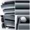 Milano Aruba - Anthracite Horizontal Designer Radiator 236mm x 1600mm (Double Panel)