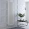 Milano Windsor - Vertical Double Column White Traditional Cast Iron Style Radiator - 1800mm x 560mm