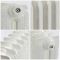 Milano Beatrix - Cast Iron Radiator - 950mm Tall - Porcelain White - Multiple Sizes Available