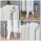 Milano Beatrix - Cast Iron Radiator - 950mm Tall - Porcelain White - Multiple Sizes Available