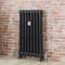 Milano Mercury - 3 Column Cast Iron Radiator - 760mm Tall - Antique Graphite - Multiple Sizes Available