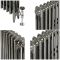 Milano Mercury - 3 Column Cast Iron Radiator - 660mm Tall - Full Polish - Multiple Sizes Available