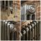 Milano Mercury - 3 Column Cast Iron Radiator - 660mm Tall - Full Polish - Multiple Sizes Available