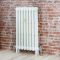 Milano Mercury - 3 Column Cast Iron Radiator - 560mm Tall - Porcelain White - Multiple Sizes Available
