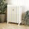 Milano Isabel - 4 Column Cast Iron Radiator - 760mm Tall - Porcelain White - Multiple Sizes Available